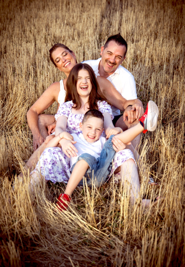 Happy Patchworkfamilie